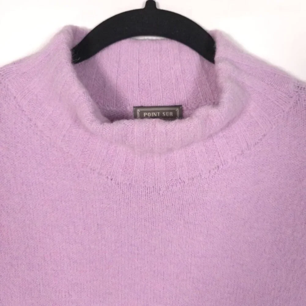 J.Crew POINT SUR Women’s MERINO WOOL ALPACA Blend Knit Pullover‎ Sweater Size 2X